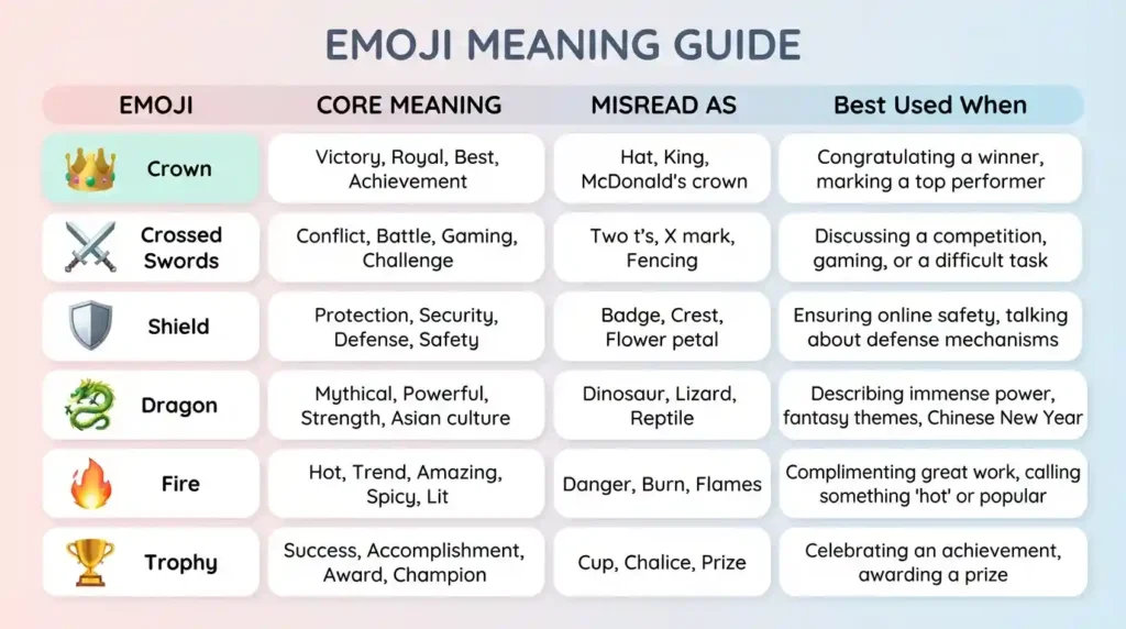 clash royale emoji mean