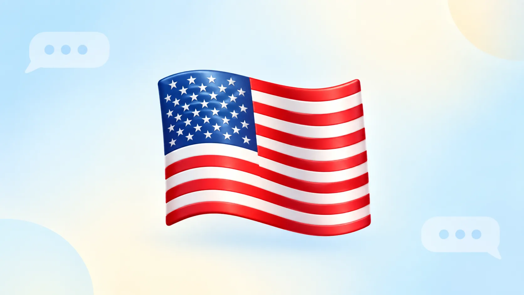 emoji american flag