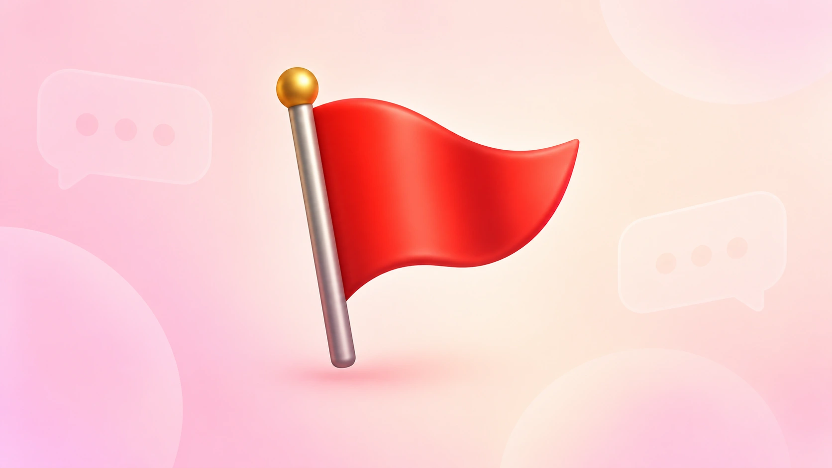 red flag emoji