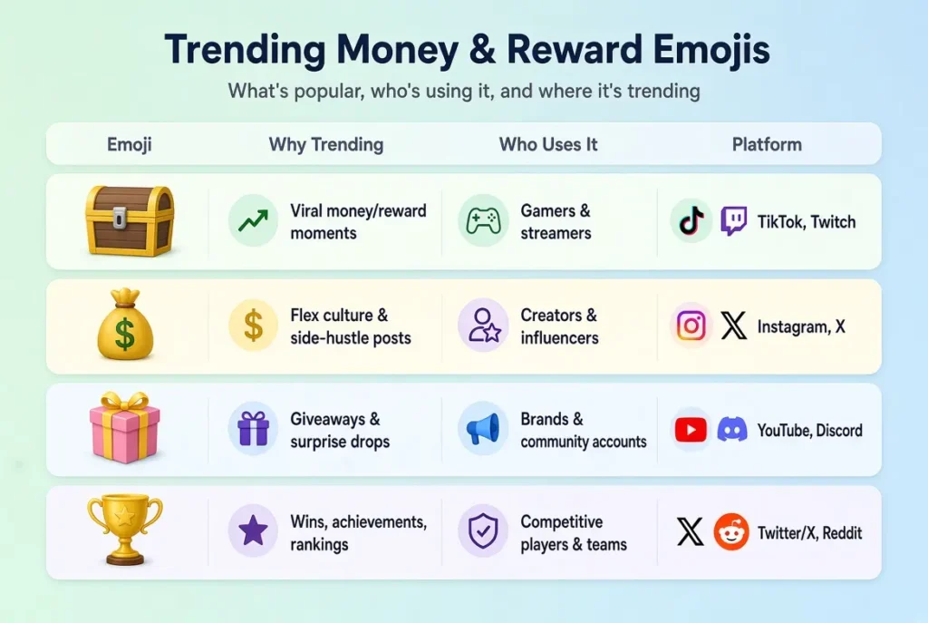 Trending chest emoji in 2026