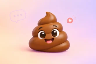 cute poop emoji
