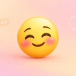 emoji blush