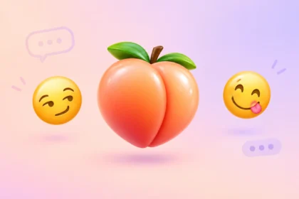 emoji eating ass