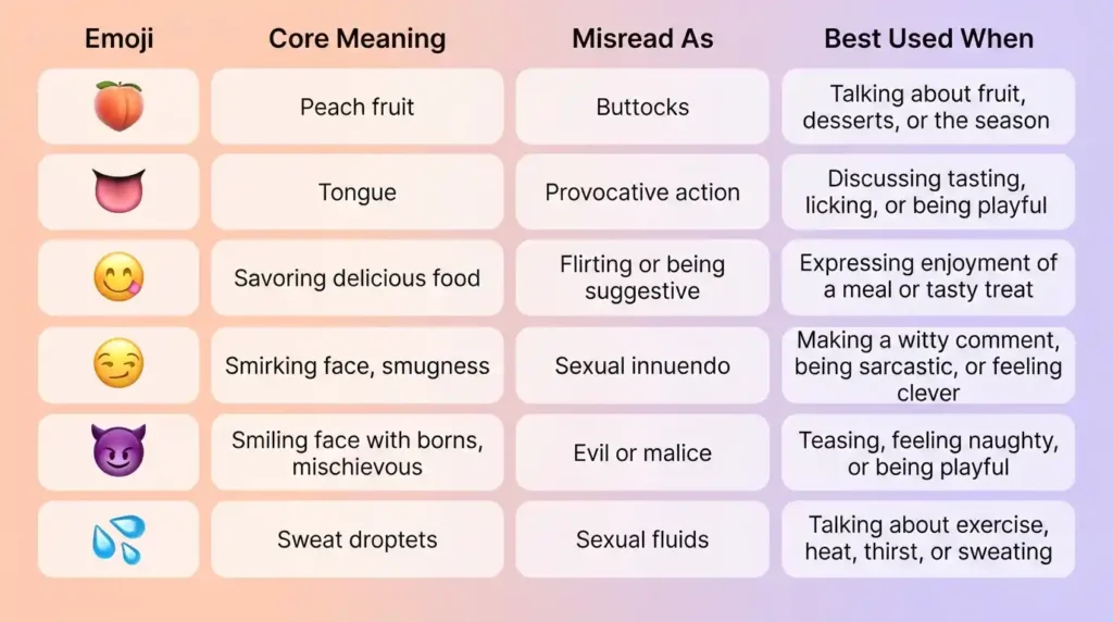 emoji eating ass mean