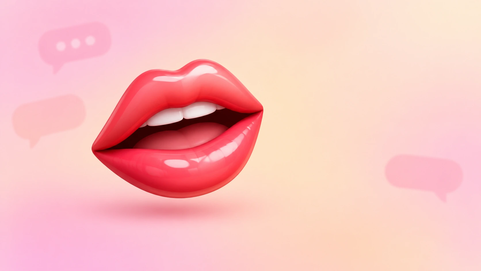 mouth emoji meaning