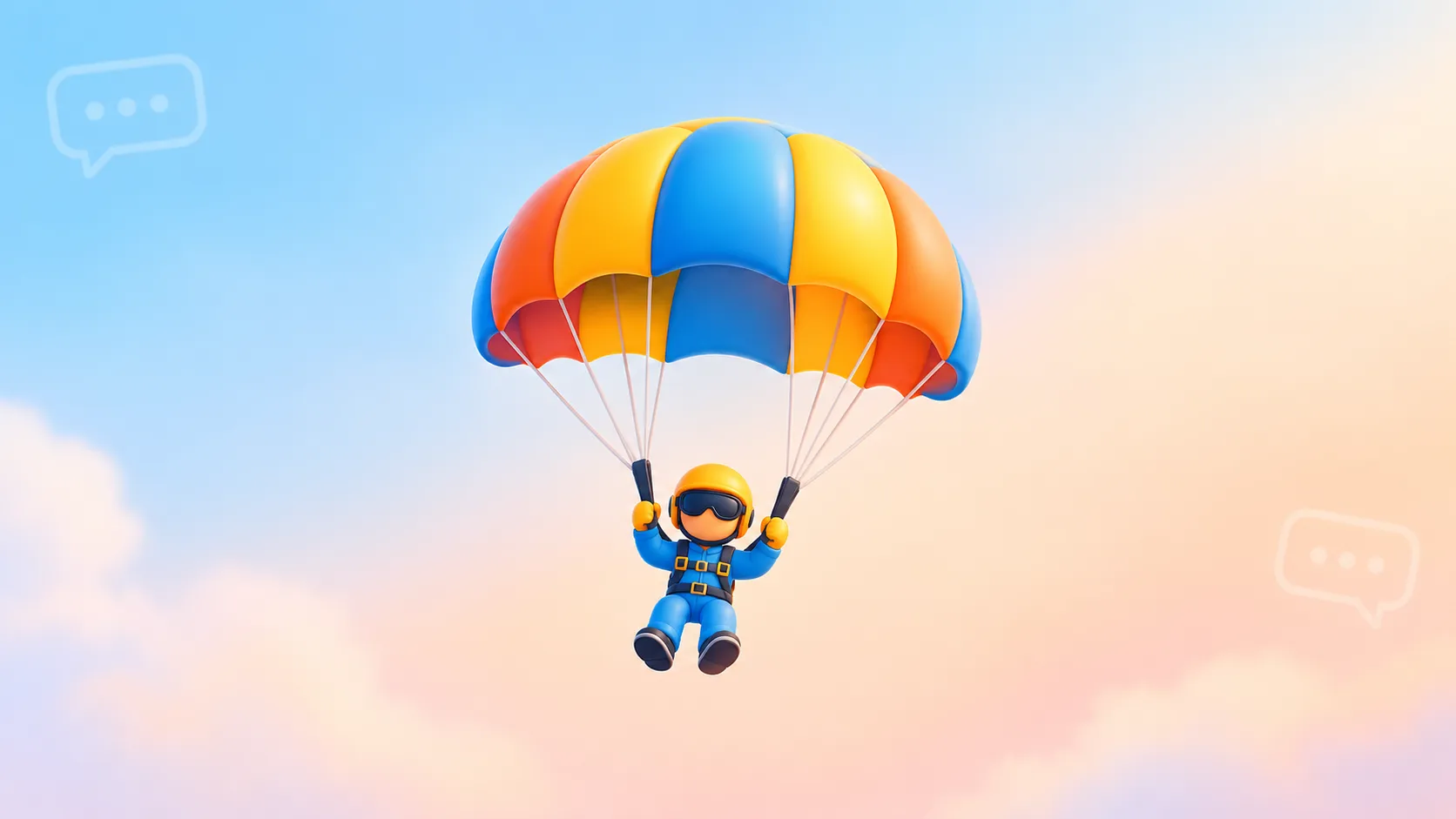 parachute emoji