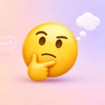 thinking emoji meaning