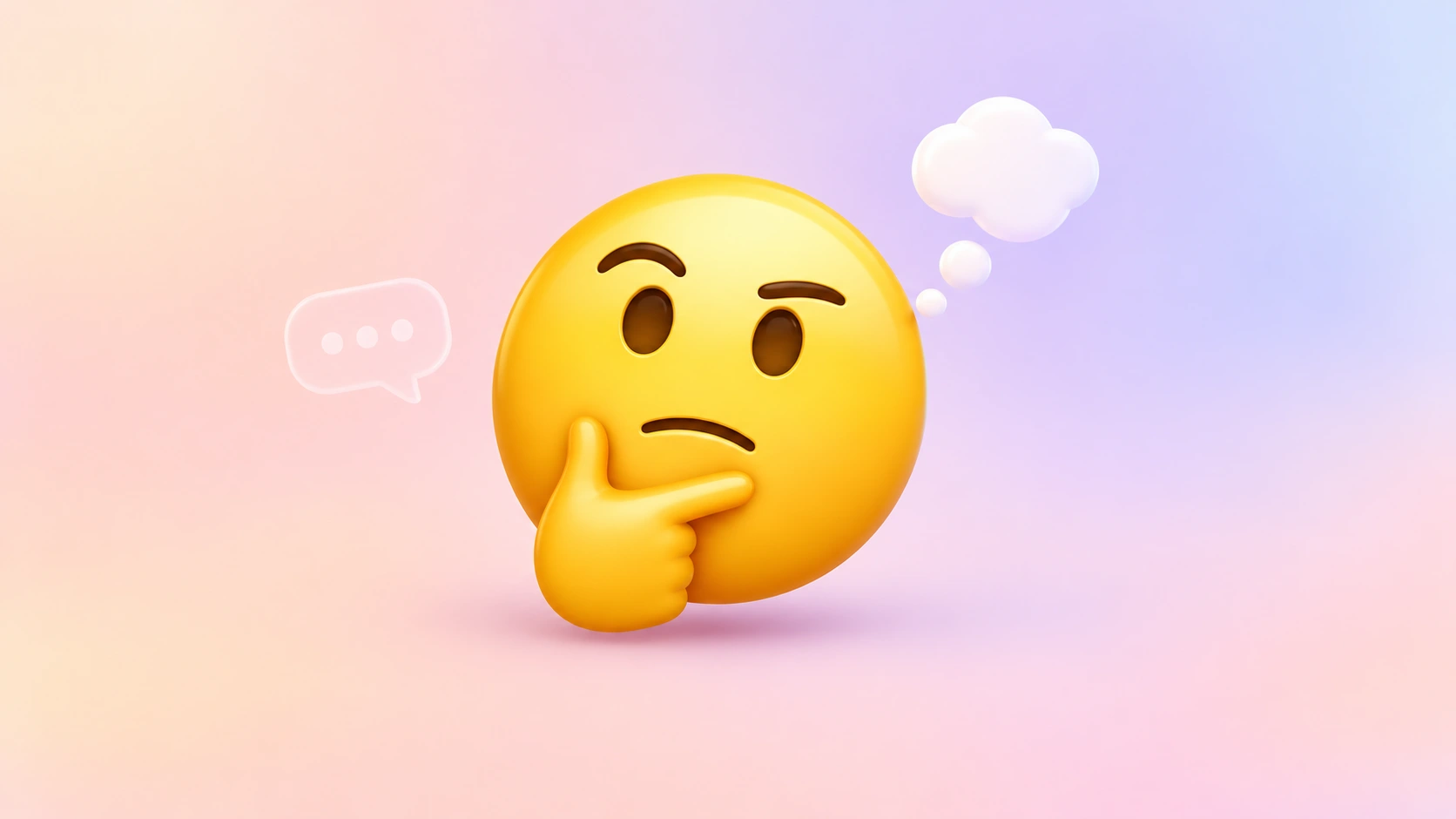 thinking emoji meaning