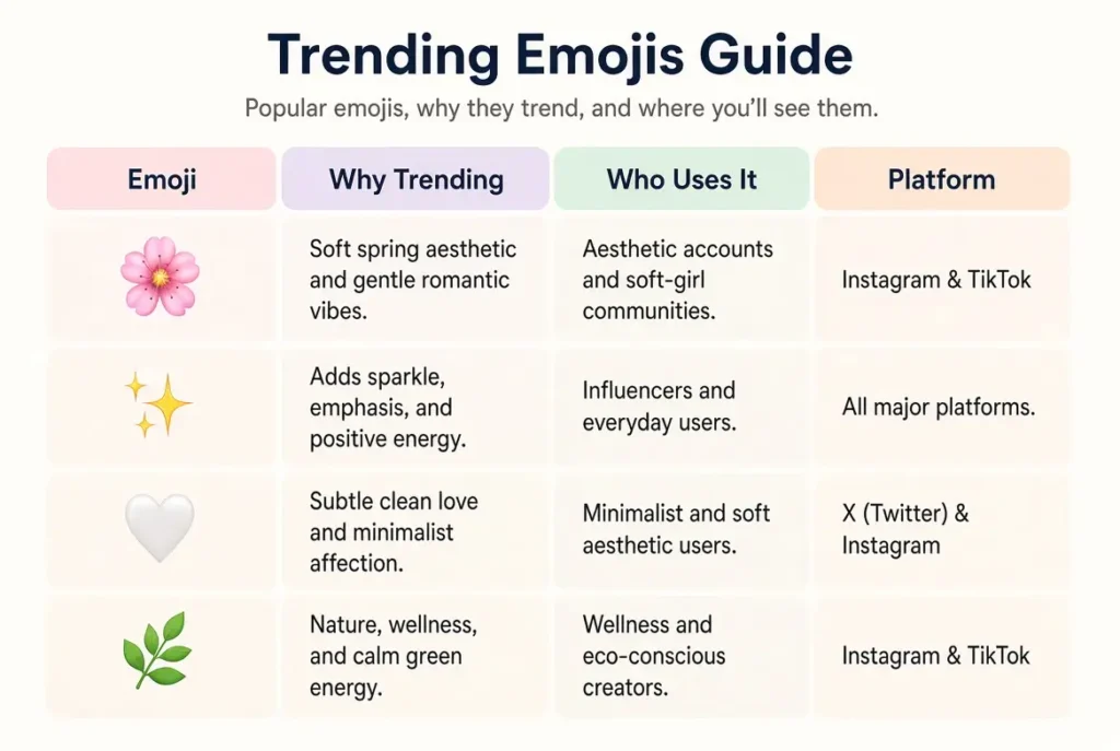 Trending emoji borders in 2026