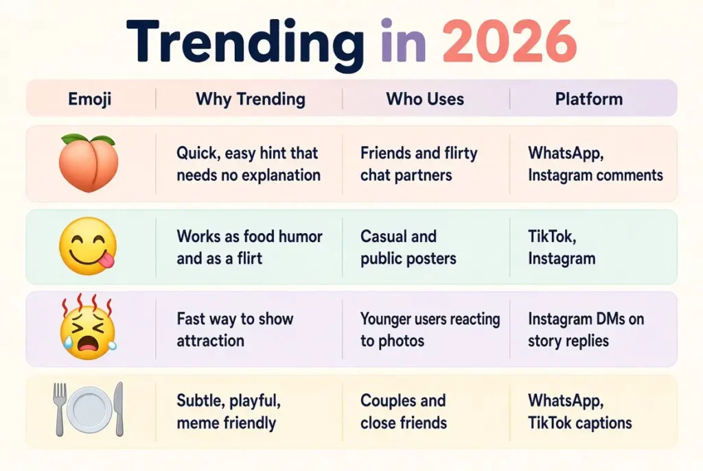 Trending emoji eating ass in 2026