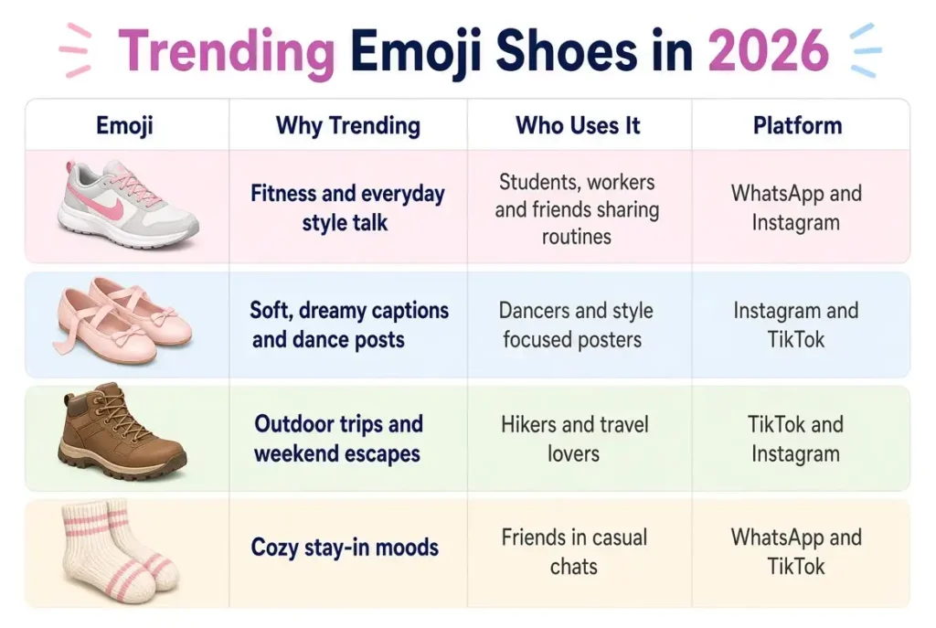 Trending emoji shoes in 2026