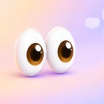 two eyes emoji