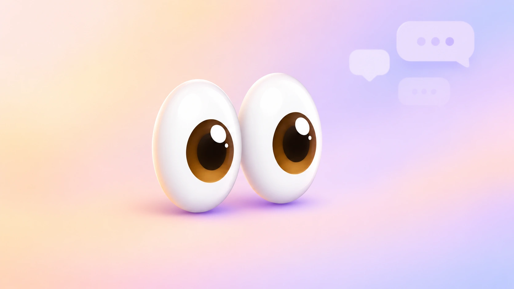 two eyes emoji